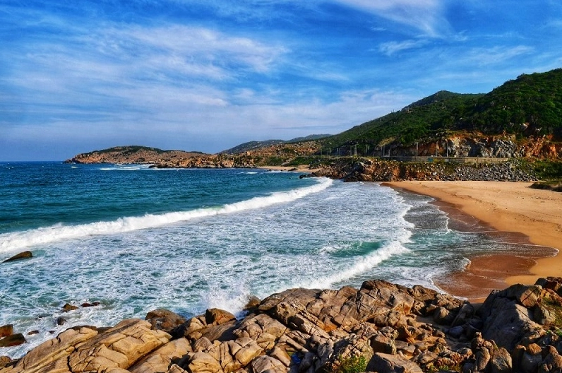 Bãi Rạng Mũi Né - một trong những bãi biển đẹp nhất Phan Thiết.