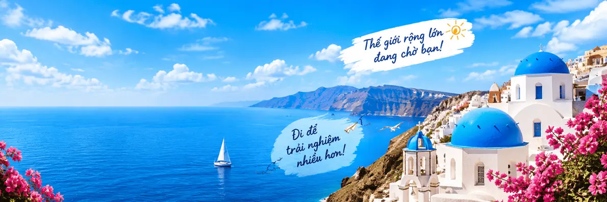 Vòng Quanh Thế Giới - Santorini