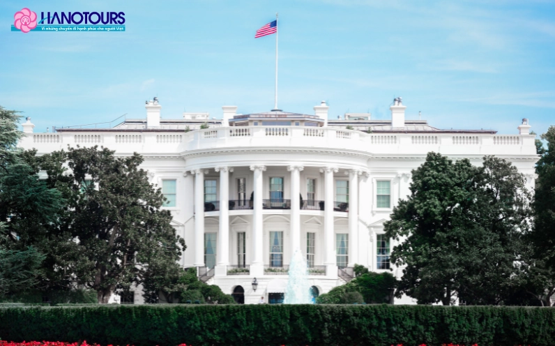 Ghé thăm Nhà Trắng tại Washington DC - nơi làm việc của Tổng thống Mỹ