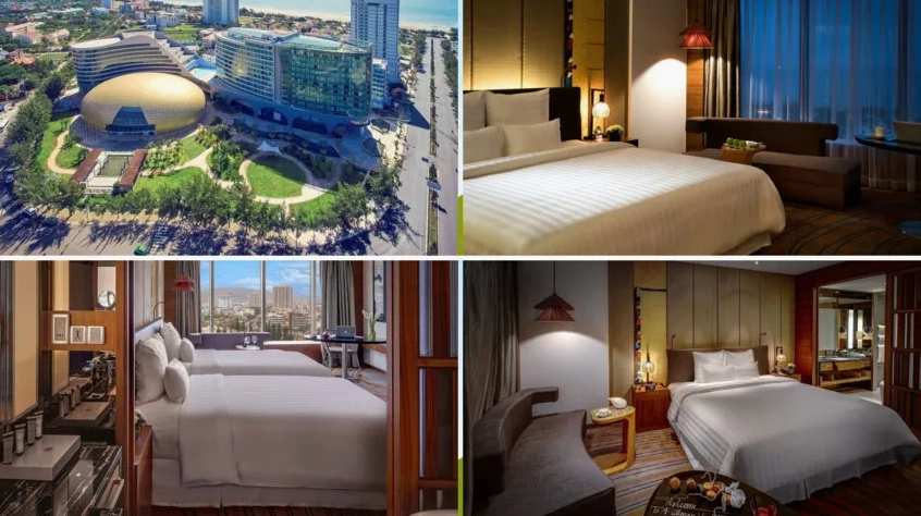 Hồ bơi hiện đại tại Pullman Vũng Tàu