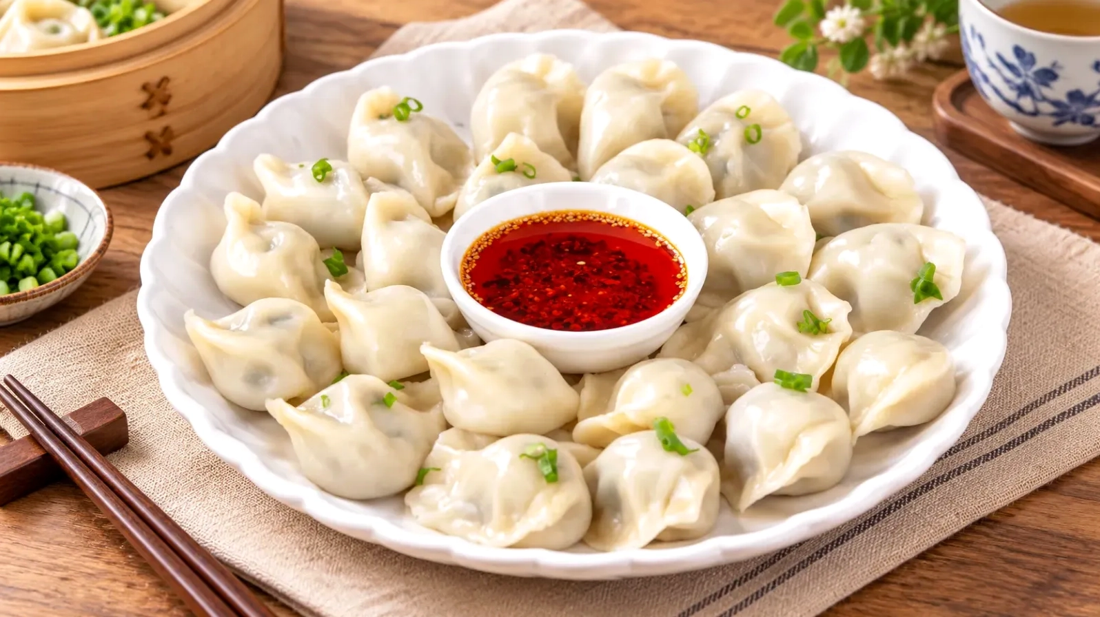 Món sủi cảo truyền thống của Trung Quốc