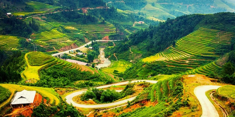 Núi Hàm Rồng với cảnh quan thiên nhiên tươi đẹp và nhiều loài hoa