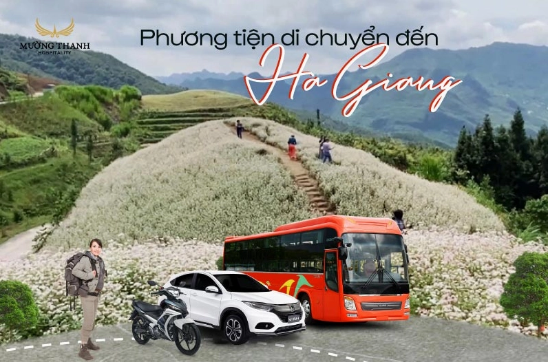 Phương tiện di chuyển cho chuyến du lịch Hà Giang