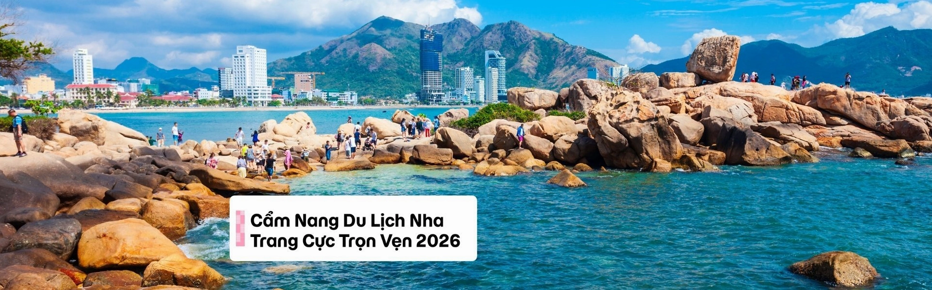 Toàn cảnh vịnh Nha Trang đẹp như tranh vẽ