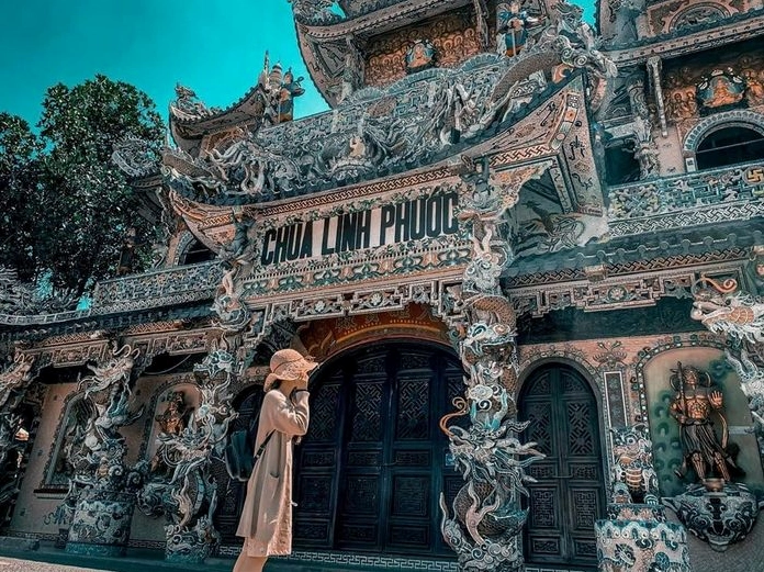 Vườn hoa cải vàng rực rỡ ở Đà Lạt