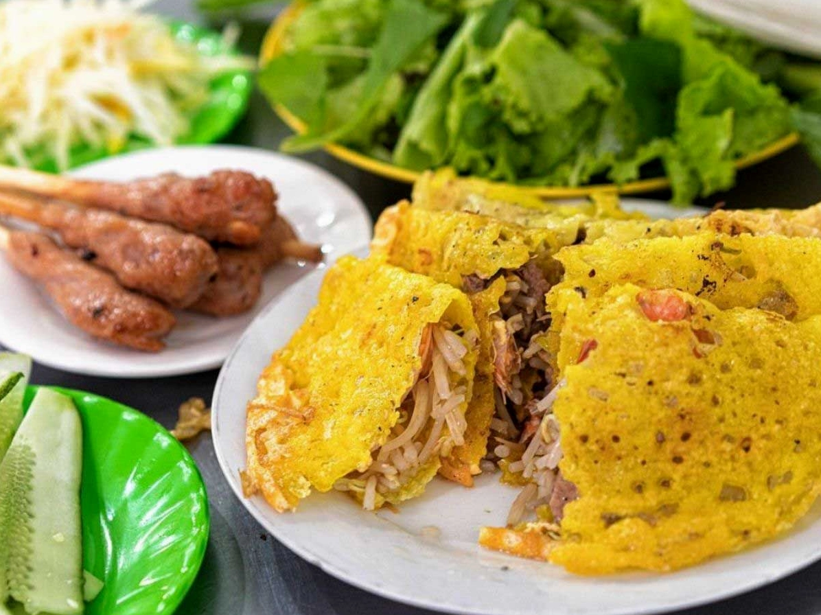 Bánh xèo, nem lụi Đà Nẵng