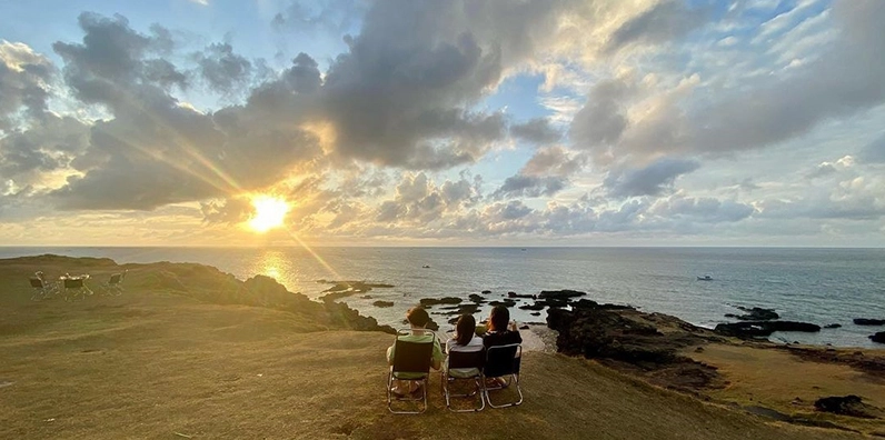 Bình minh tuyệt đẹp tại Đảo Phú Quý
