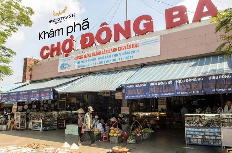 Chợ Đông Ba - Trung tâm ẩm thực Huế