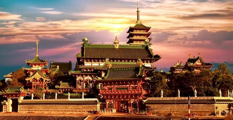 Chùa Minh Thành với kiến trúc độc đáo