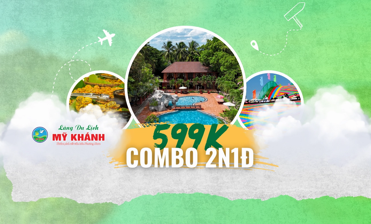 COMBO 2 NGÀY 1 ĐÊM Ở MIỆT VƯỜN CẦN THƠ