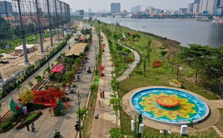 Công viên Bờ sông Sài Gòn - điểm vui chơi lý tưởng