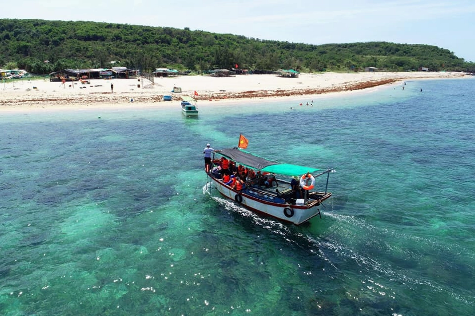 Gành Đá Đĩa Phú Yên với các cột đá bazan độc đáo.