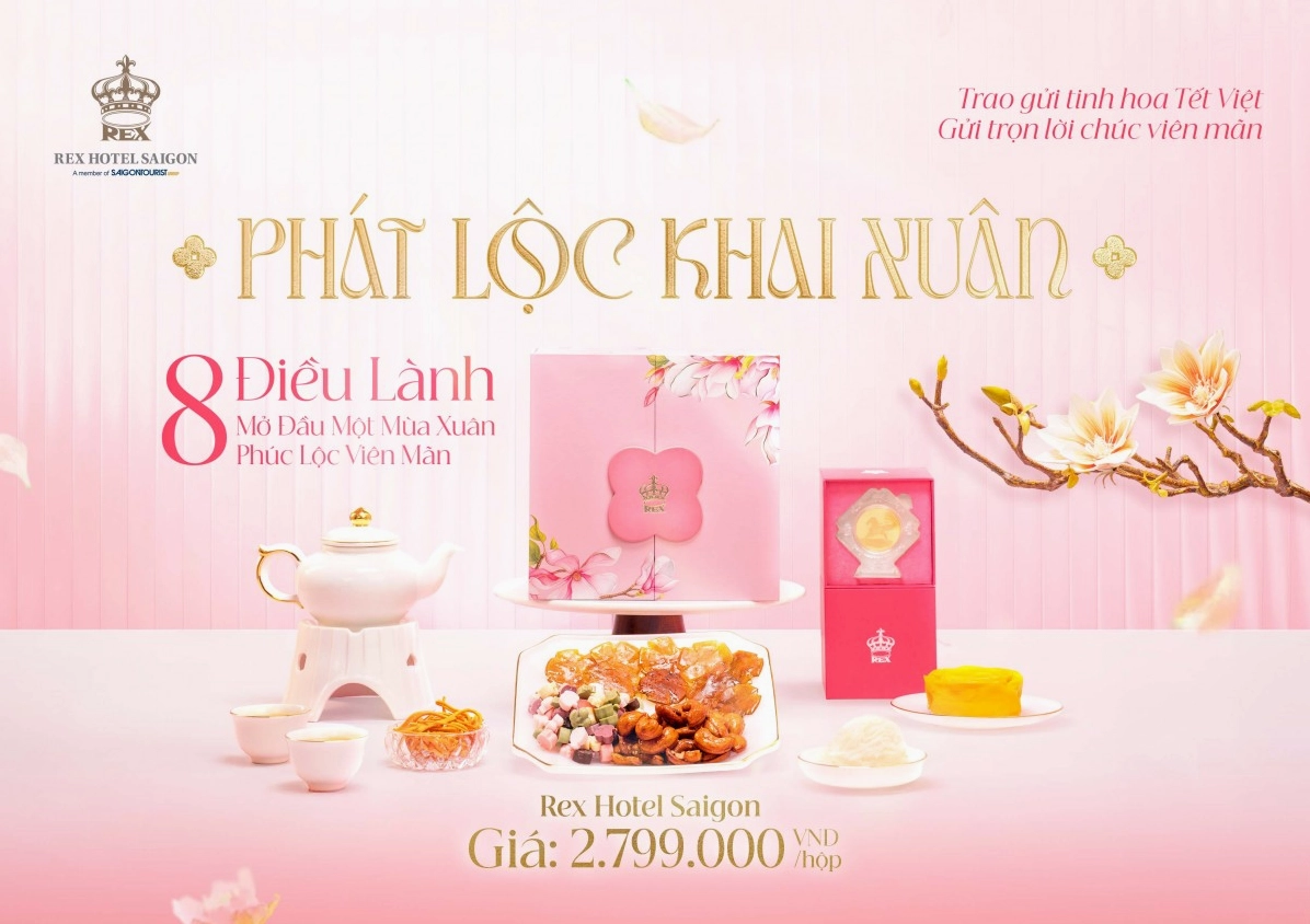 Giỏ quà tặng tại khách sạn Rex