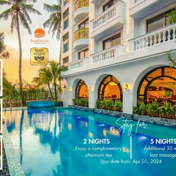 Grand Sunrise Palace Hoi An- A Luxury Indochine Hotel & Spa, khách sạn ở Hội An