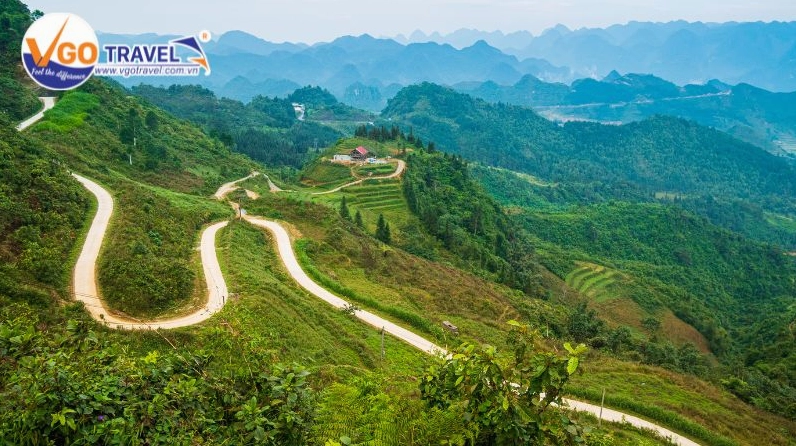 Hà Giang hấp dẫn với cung đường đèo hùng vĩ và thiên nhiên xanh mát