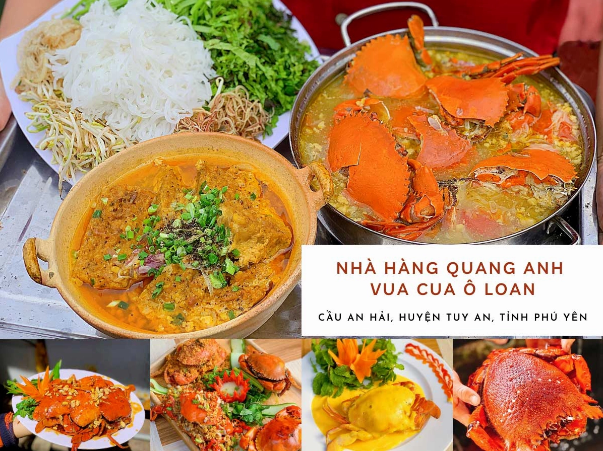 Hải sản tươi ngon tại Đầm Ô Loan