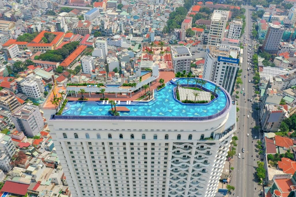 Khách sạn La Vela Saigon với kiến trúc độc đáo