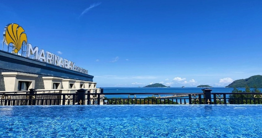 Khách sạn Marina Bay Côn Đảo nhìn ra biển