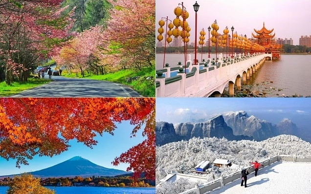 Khí hậu đa dạng của Đài Loan
