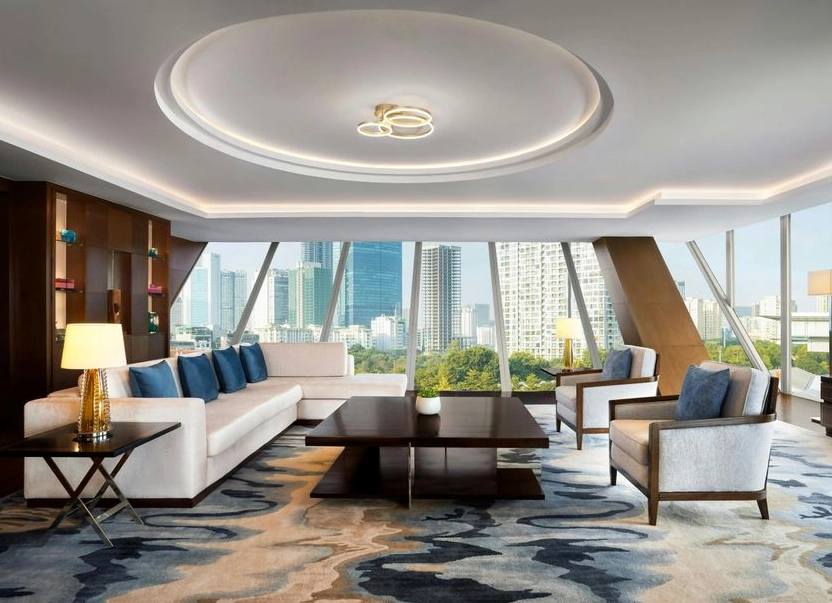 Không gian Lounge sang trọng tại JW Marriott Hotel Hanoi
