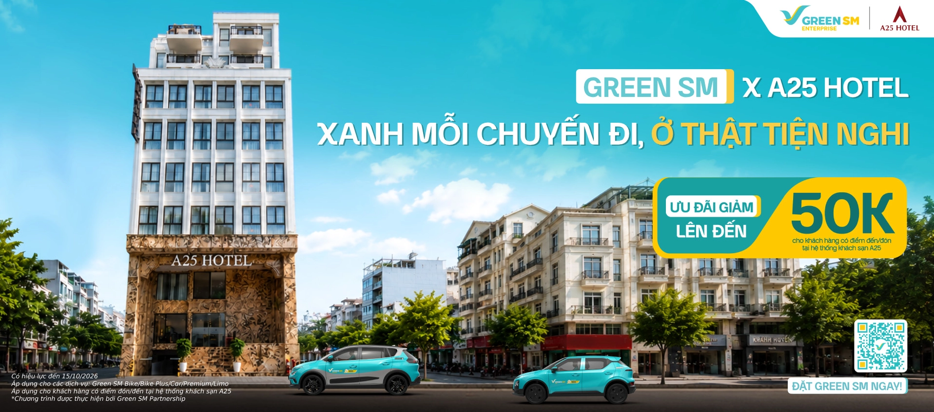 Không gian phòng nghỉ tại khách sạn A25