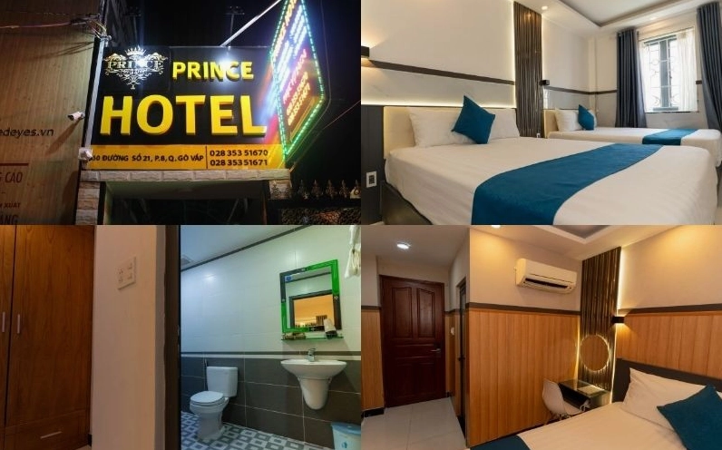 Không gian rộng rãi với thiết kế trang nhã mang đến cảm giác thư thái ngay từ khi bước vào khách sạn Gò Vấp
