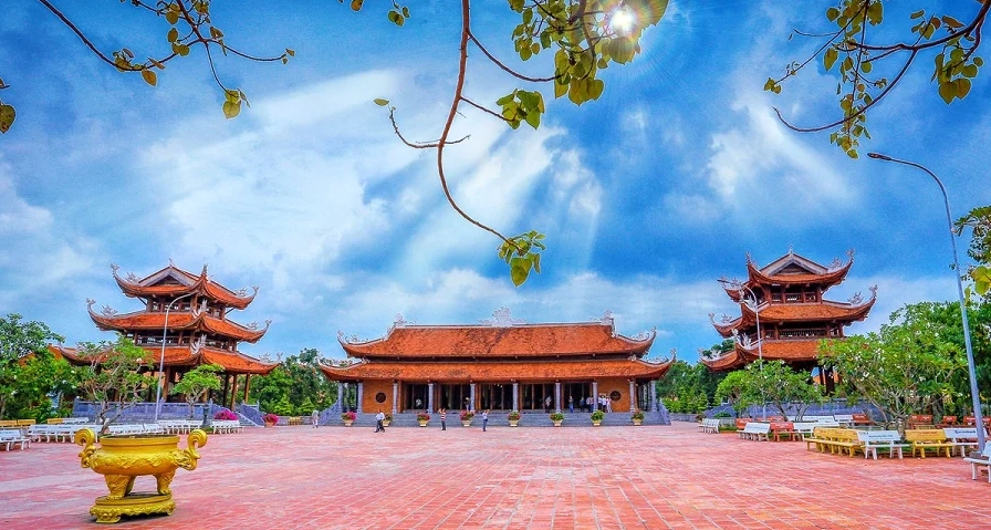 Không gian thanh tịnh tại Thiền Viện Trúc Lâm Phương Nam
