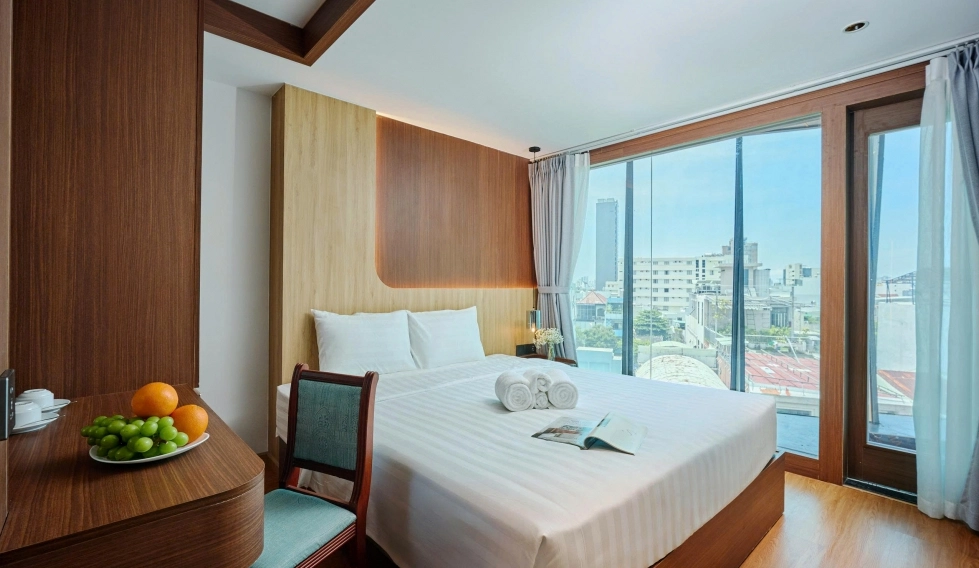 Không gian thiết kế tinh tế của khách sạn Elite