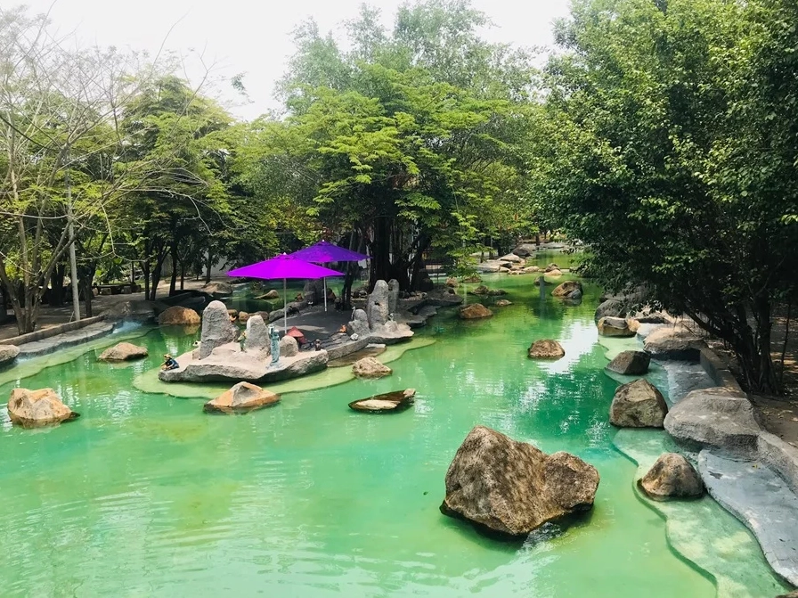 Khu du lịch sinh thái Song Long với không gian sông nước
