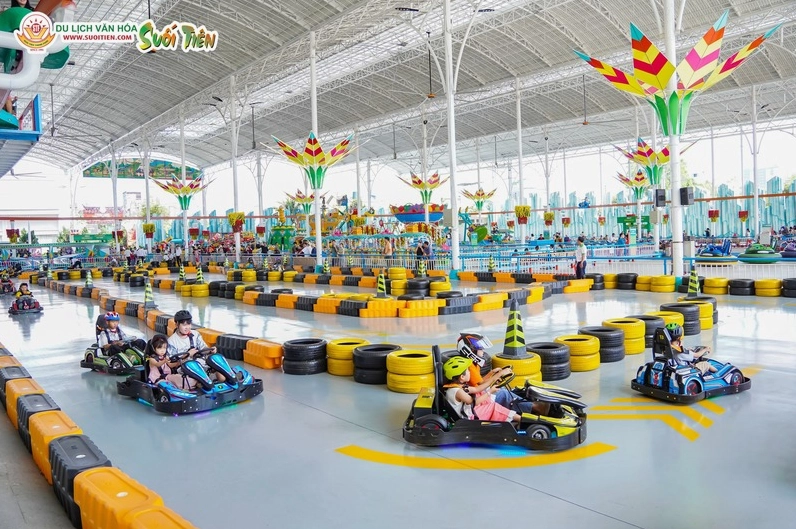 Khu vực Go-kart tại Suối Tiên