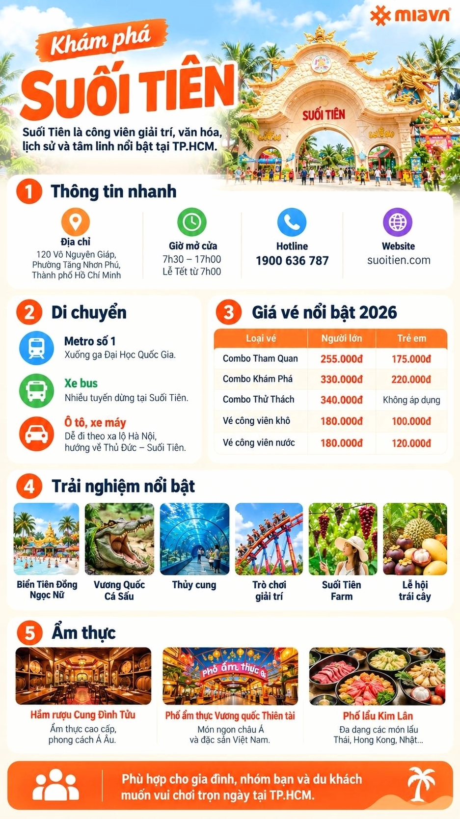 Khu vực trò chơi mạo hiểm tại Suối Tiên