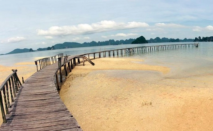 Khung cảnh tuyệt đẹp để chụp ảnh tại Hạ Long