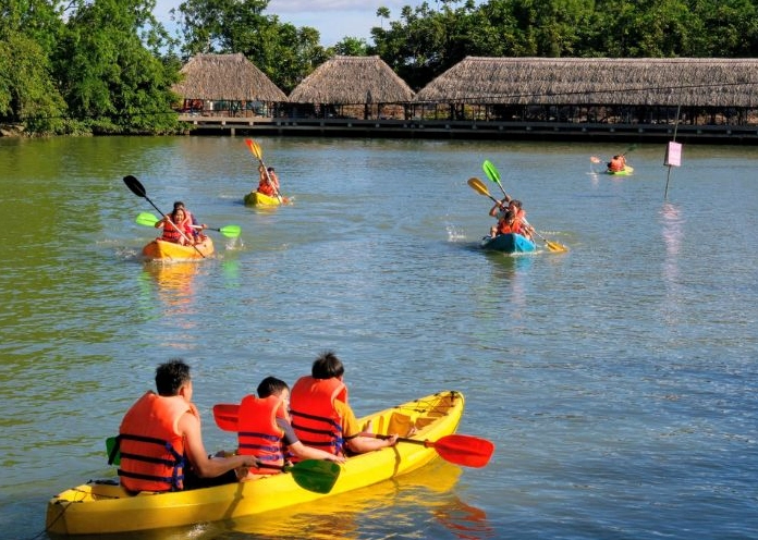 Khung cảnh tuyệt đẹp tại Khu Du Lịch Sinh Thái Thủy Châu