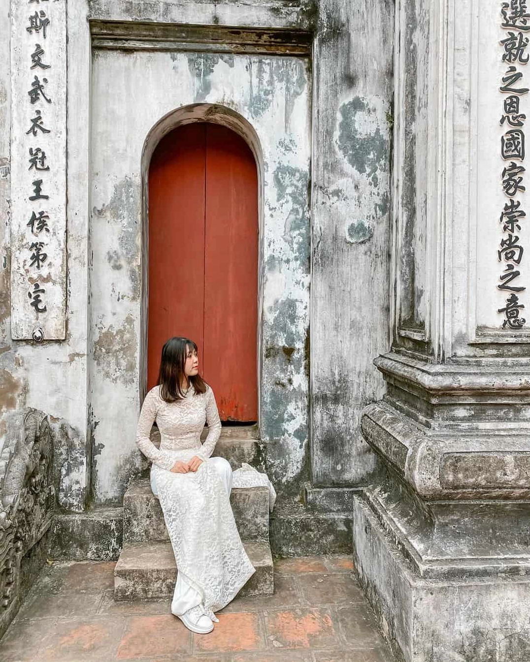 Kiến trúc cổ kính tại Văn Miếu - Quốc Tử Giám