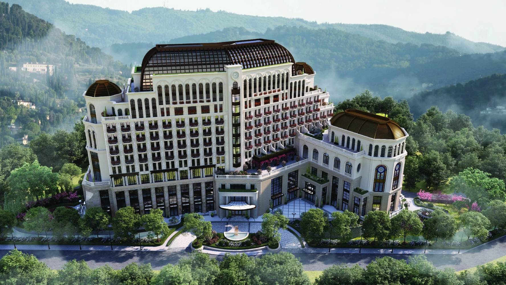 Kiến trúc độc đáo của Hôtel de l'Amour Tam Đảo
