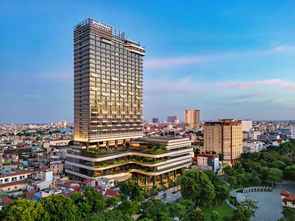 Kiến trúc hiện đại của Khách sạn Pullman Hải Phòng