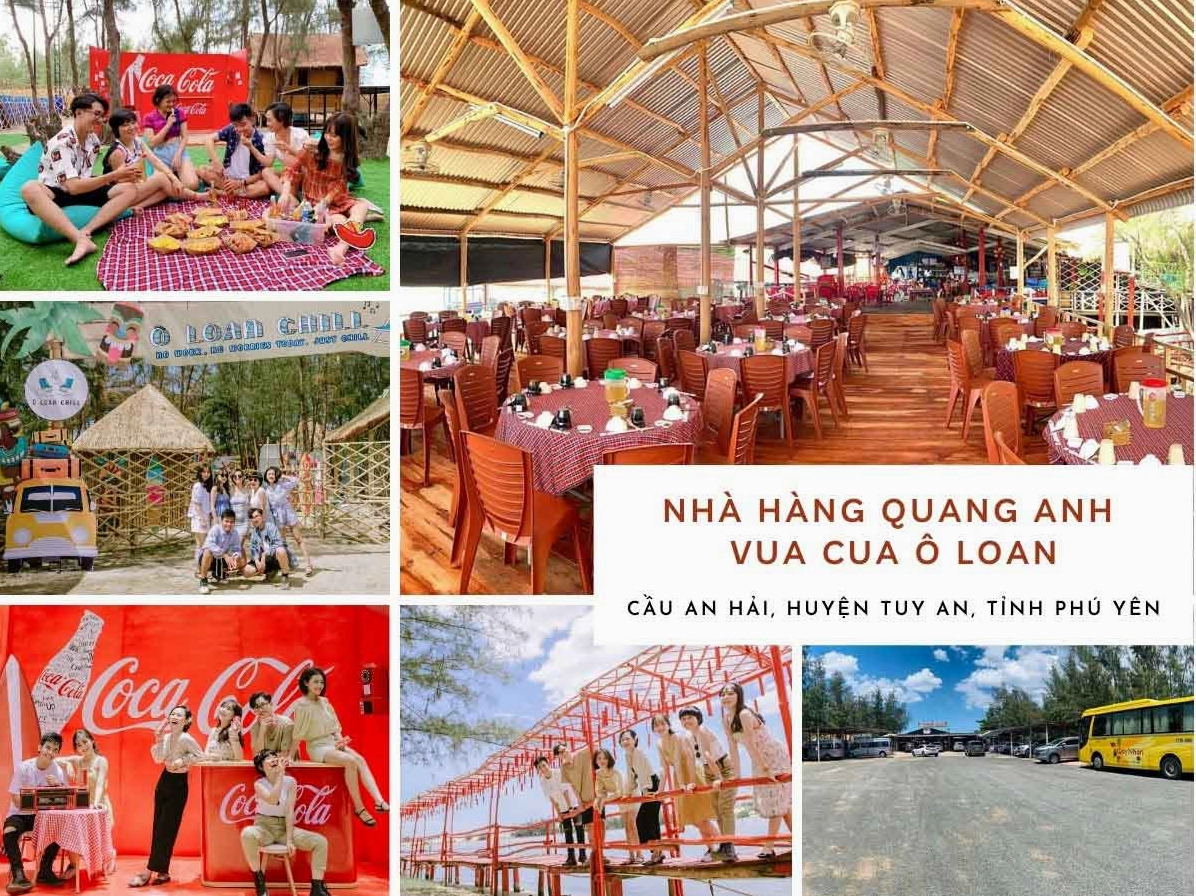Nhà hàng hải sản tại Đầm Ô Loan