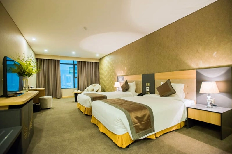Phòng Deluxe Twin Ocean View tại khách sạn Nha Trang