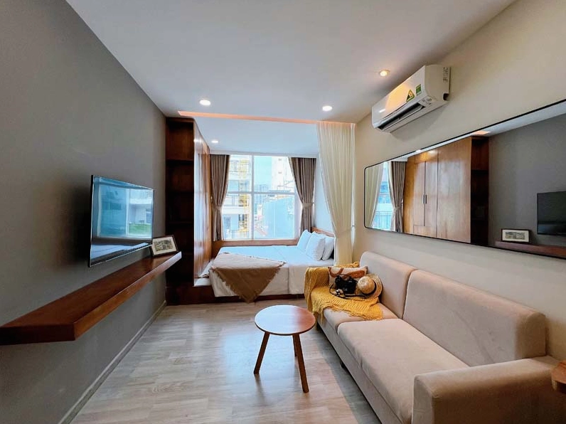 Phòng nghỉ sang trọng gần sân bay Tân Sơn Nhất