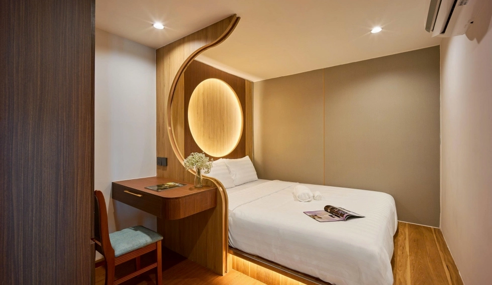Phòng nghỉ sang trọng tại Elite Luxury Hotel