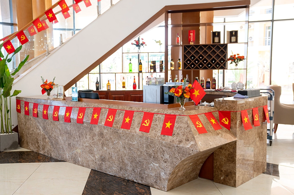Quầy bar sang trọng tại khách sạn Victory Vũng Tàu