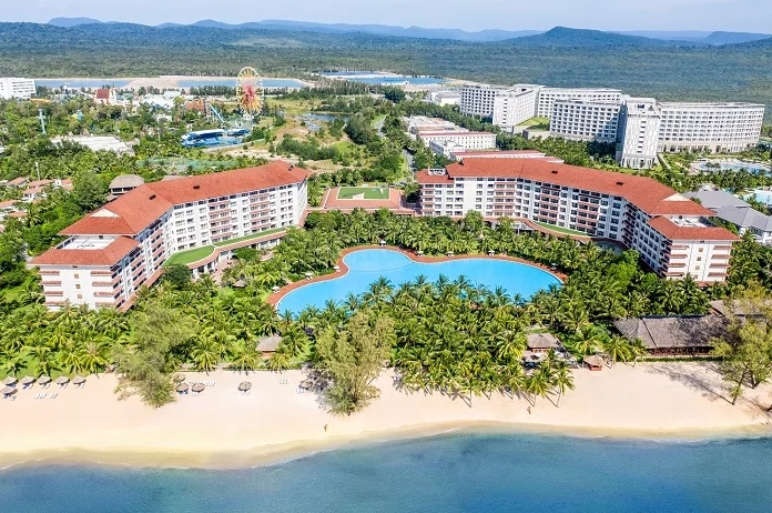 Sảnh khách sạn hiện đại ở Tây Ninh