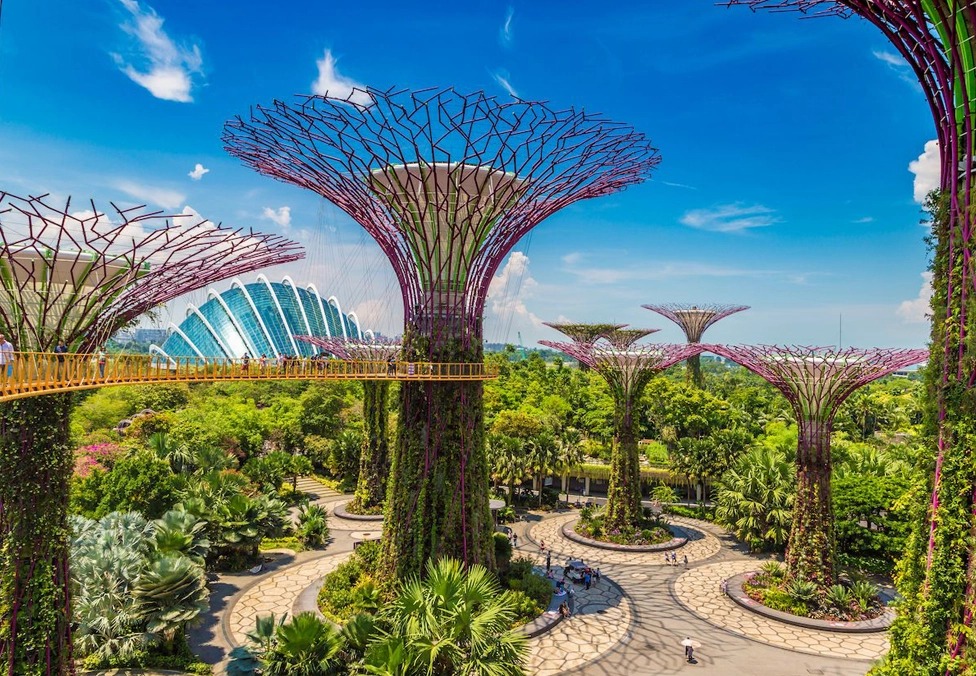 Siêu cây tại Gardens by the Bay Singapore