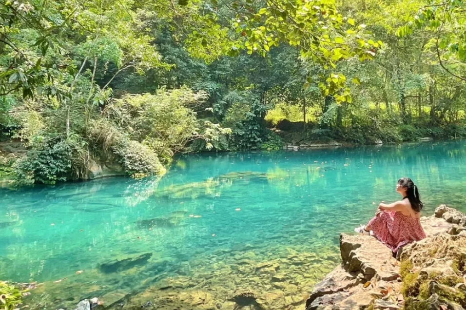 Suối Lê Nin Cao Bằng với vẻ đẹp tĩnh lặng giữa đại ngàn Đông Bắc.