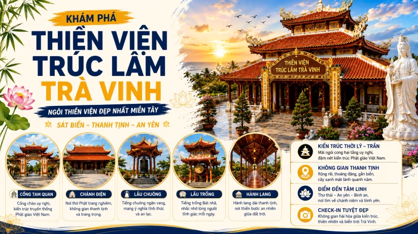 Thiền viện Trúc Lâm Trà Vinh