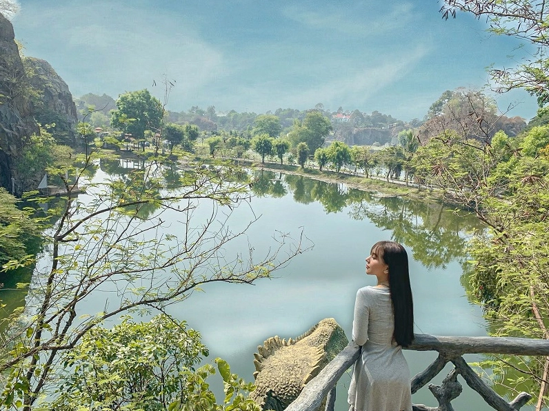 Toàn cảnh Khu du lịch Bửu Long nhìn từ trên cao 2026
