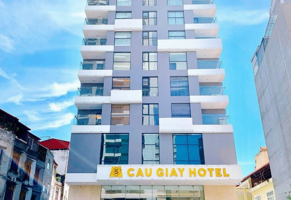 Tổng quan một khách sạn tại khu vực Cầu Giấy